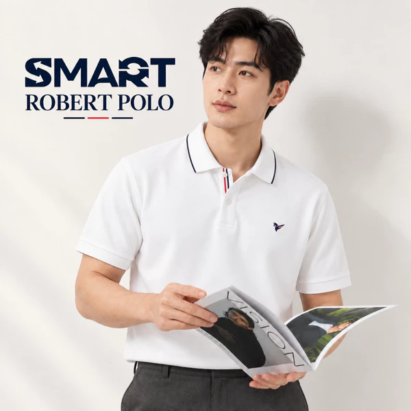 Áo polo nam TORANO ROBERT POLO vải thế hệ mới, có cổ, nhiều màu, thoáng khí ,thanh lịch, sang trọng GSTP048