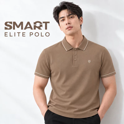 Áo polo nam SMART ELITE POLO TORANO ngắn tay form chuẩn phong cách lịch sự – nam tính HSTP309
