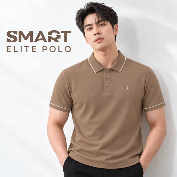 Áo polo nam SMART ELITE POLO TORANO ngắn tay form chuẩn phong cách lịch sự – nam tính HSTP309