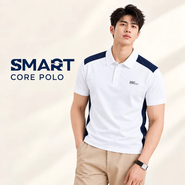 Áo polo nam thể thao SMART CORE POLO TORANO ngắn tay form chuẩn phong cách lịch sự – nam tính HSTP303