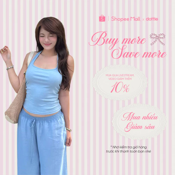 DOTTIE - Áo thun basic cổ yếm hở lưng - T1174