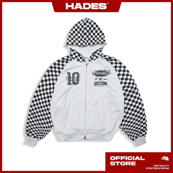 HADES Brand Chính Hãng - HADES PLAYER 10 ZIP HOODIE