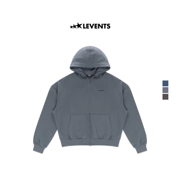 Áo Zipper Hoodie Levents Classic Boxy 2.0 Extra Color Nỉ Chân Cua