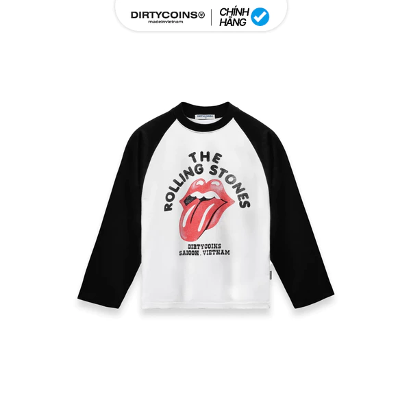 Áo Thun Tay Dài DirtyCoins Raglan Faded Print
