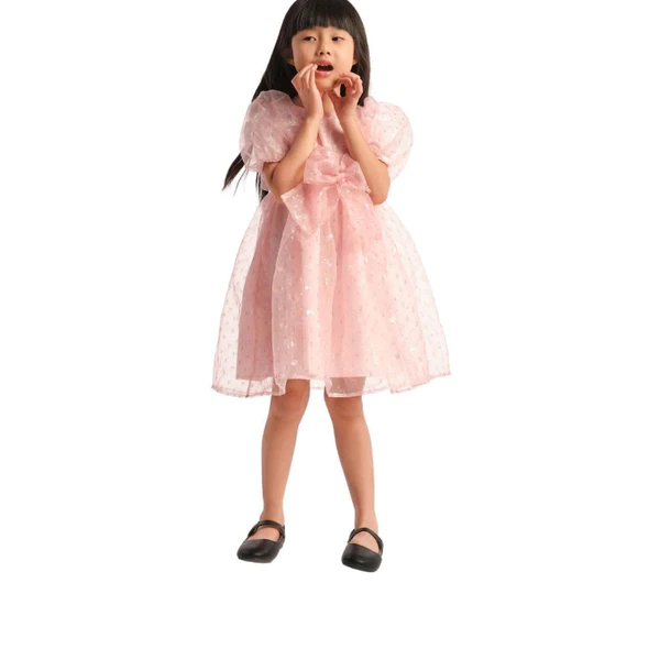 làminapparel KID - ORGANZA BOW DRESS