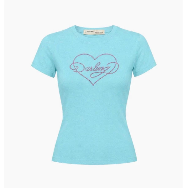 ÁO " DARLING BABY TEE / BLUE " - REMINDER - CHÍNH HÃNG
