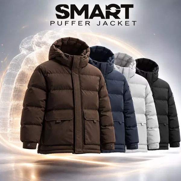 Áo phao GIỮ NHIỆT PUFFER JACKET TORANO  3 lớp chần bông, Khử Khuẩn, Giữ Ấm Cực Tốt, Thiết Kế Trẻ Trung GWCF303