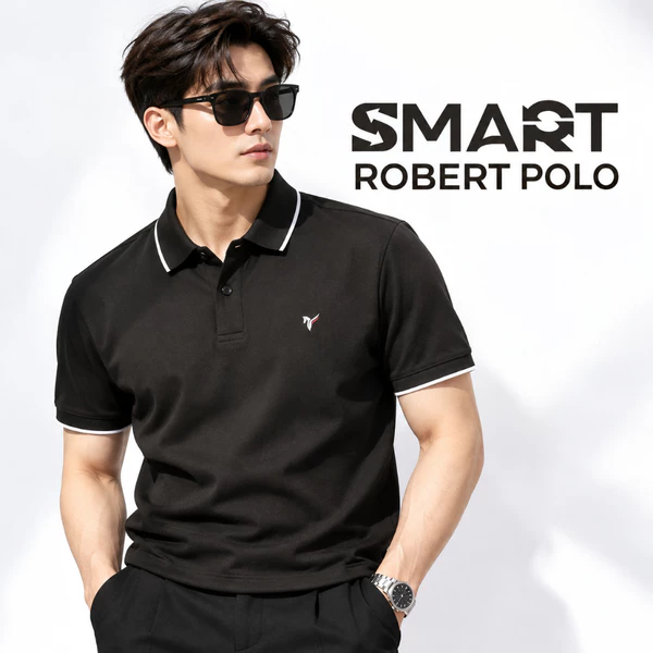 Áo polo nam TORANO ROBERT POLO vải thế hệ mới, có cổ, nhiều màu, thoáng khí ,thanh lịch, sang trọng GSTP048