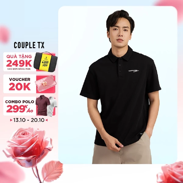 Áo Polo Nam Couple TX The Explore SS26 Basic Trẻ Trung Năng Động Form Relax MPO 1091