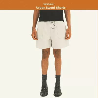 QUẦN SHORT NGẮN TRÊN GỐI NỈ CHÂN CUA - 𝐔𝐑𝐁𝐀𝐍 𝐒𝐖𝐄𝐀𝐓𝐒𝐇𝐎𝐑𝐓𝐒 𝐕𝐄𝐑 𝐈𝐈
