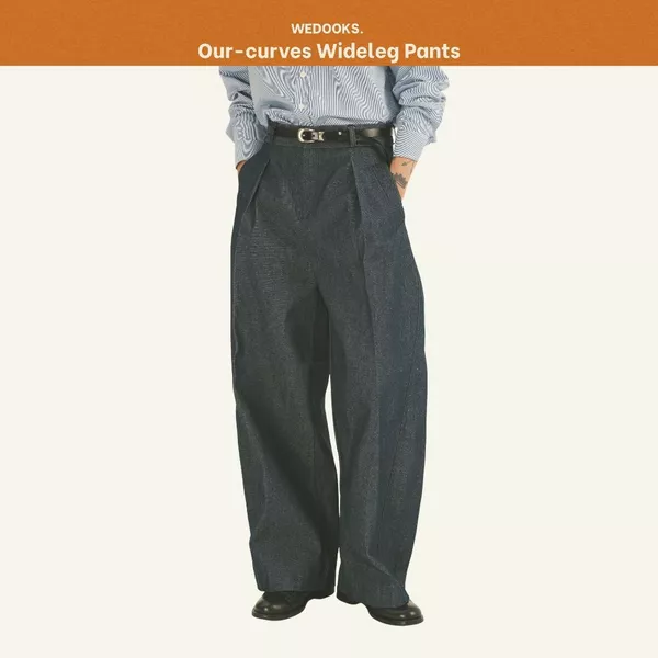 QUẦN NAM KAKI + JEANS ỐNG CONG - 𝐎𝐔𝐓-𝐂𝐔𝐑𝐕𝐄𝐒 𝐖𝐈𝐃𝐄 𝐋𝐄𝐆 𝐏𝐀𝐍𝐓𝐒