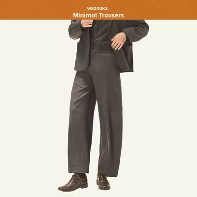 QUẦN ỐNG SUÔNG ĐỨNG, THIẾT KẾ TỐI GIẢN - MINIMAL TROUSERS