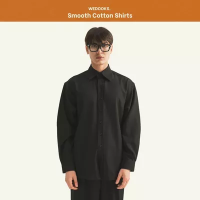ÁO SƠ MI NAM DÀI TAY VẢI COTTON NHẬT - 𝐒𝐌𝐎𝐎𝐓𝐇 𝐂𝐎𝐓𝐓𝐎𝐍 𝐒𝐇𝐈𝐑𝐓𝐒