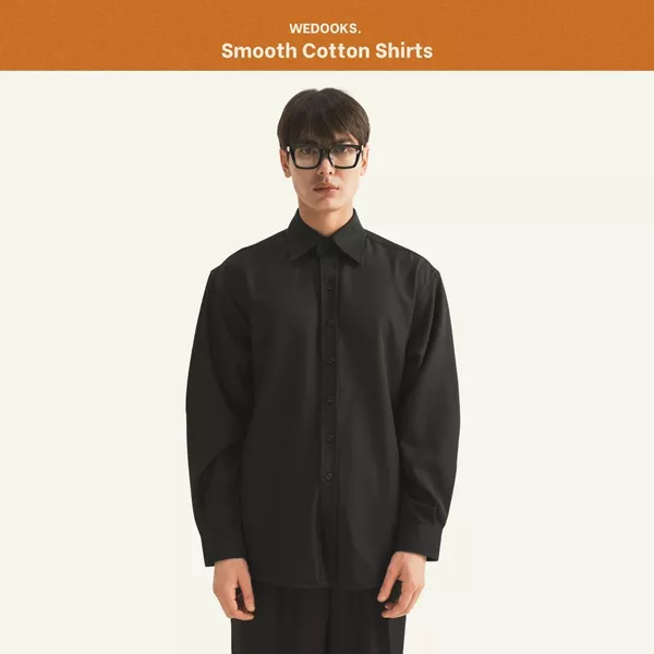 ÁO SƠ MI NAM DÀI TAY VẢI COTTON NHẬT - 𝐒𝐌𝐎𝐎𝐓𝐇 𝐂𝐎𝐓𝐓𝐎𝐍 𝐒𝐇𝐈𝐑𝐓𝐒