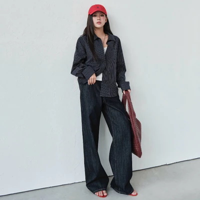KIDO - Quần jean dài chỉ nổi BRANDY JEANS