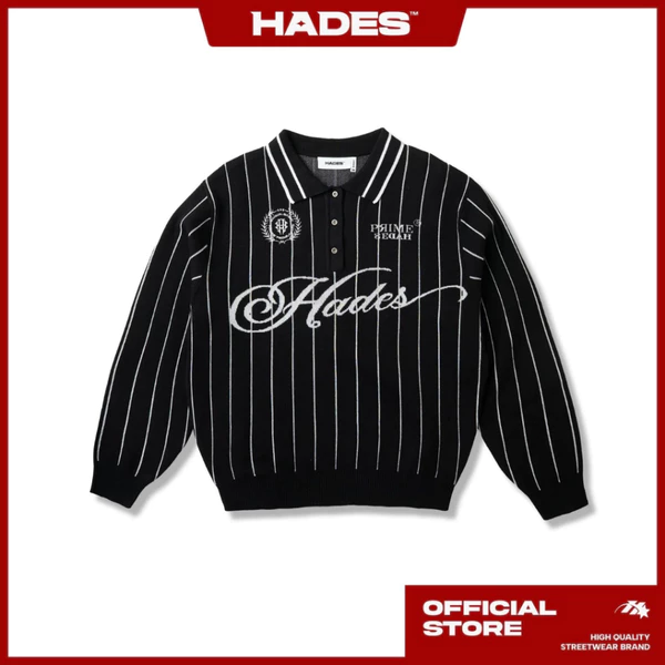 HADES CLASSIC POLO KNIT - ĐEN - HADES Brand Chính Hãng