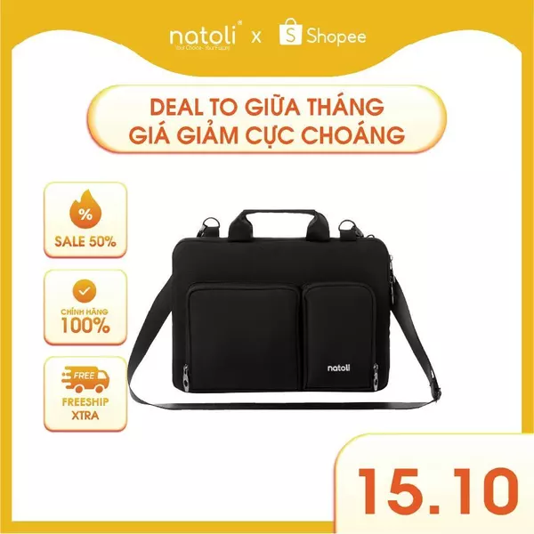 Túi chống sốc laptop Thương hiệu Natoli chống va đập kháng nước tốt BST Omnisack Bag T11