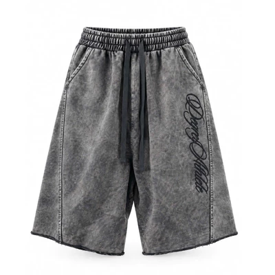 Quần lửng chân cua WAX XÁM Degrey ATHLETE short pant - SHOWAXATH