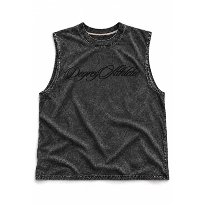 Degrey Korea Áo ba lỗ WAX ĐEN Tank Top MASSMONSTER - TANKMASSWAX