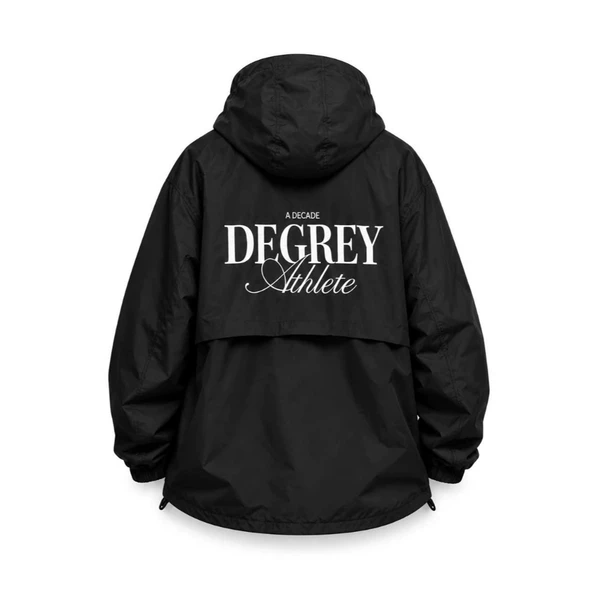 Jacket Degrey Decade Half Zip áo khoác dù có nón hình thêu - JKHALFZIP