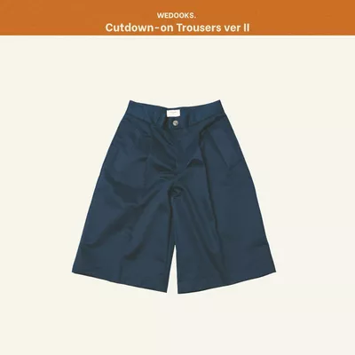 QUẦN LỬNG KAKI VER II THIẾT KẾ ỐNG RỘNG, QUA ĐẦU GỐI - 𝐂𝐔𝐓𝐃𝐎𝐖𝐍-𝐎𝐍 𝐓𝐑𝐎𝐔𝐒𝐄𝐑𝐒 𝐕𝐄𝐑 𝟐
