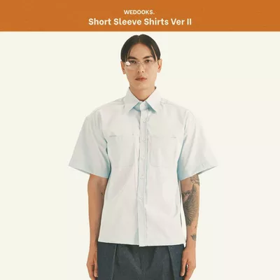 ÁO SƠMI NGẮN TAY FORM BOXY MÙA HÈ, CHẤT LIỆU KAKI THUN | 𝗢𝗗𝗬𝗦𝗦𝗘𝗬 𝗦𝗛𝗢𝗥𝗧 𝗦𝗟𝗘𝗘𝗩𝗘 𝗦𝗛𝗜𝗥𝗧𝐒 𝗩𝗘𝗥 𝗜𝗜