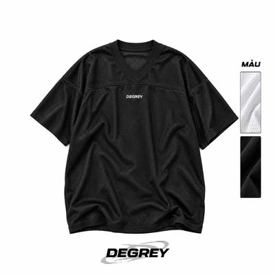 Áo thun thể thao Degrey Jersey BASIC 84 cổ tim