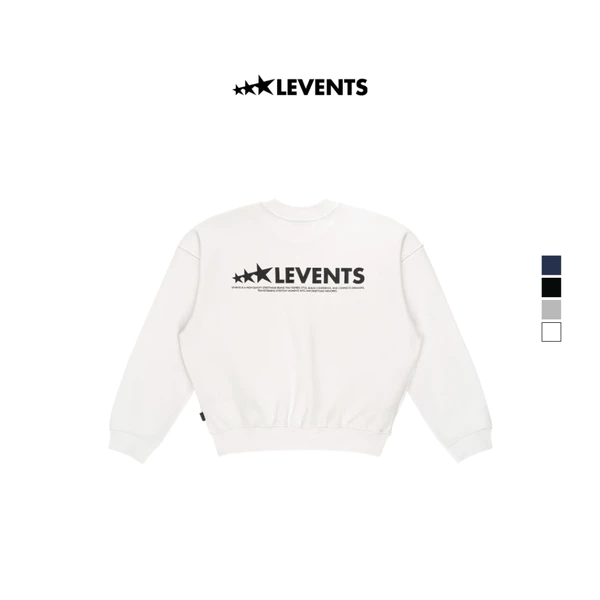 Áo Sweater Levents XL Logo Boxy Cotton Premium
