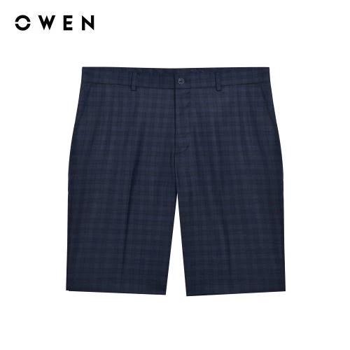 Owen - Quần short Trendy SV252496 màu Xanh tím than chất liệu TR Spandex