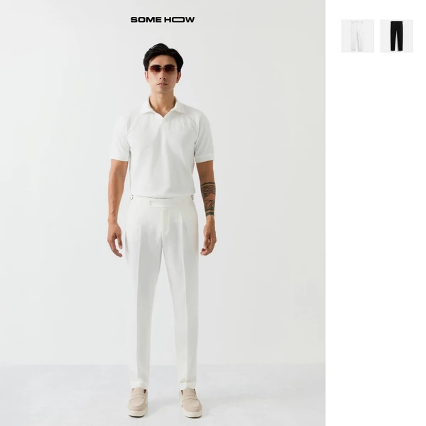 Quần Tây Nam Slimfit Sidetab 2B Élan Tailor, Chất Vải Cotton Spandex Thoải Mái, QT0034,SOME HOW STORE