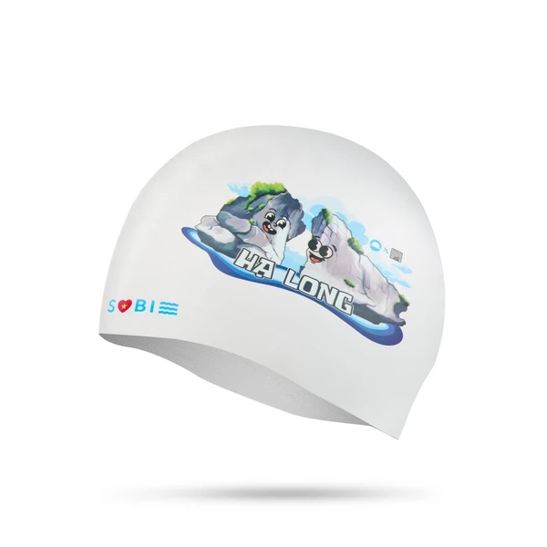 Nón bơi SOBIE silicon Đá Vôi