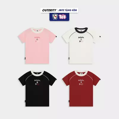 Áo Thun Babytee Outerity Original Phối Line / Premium Cotton Form Fit LocalBrand