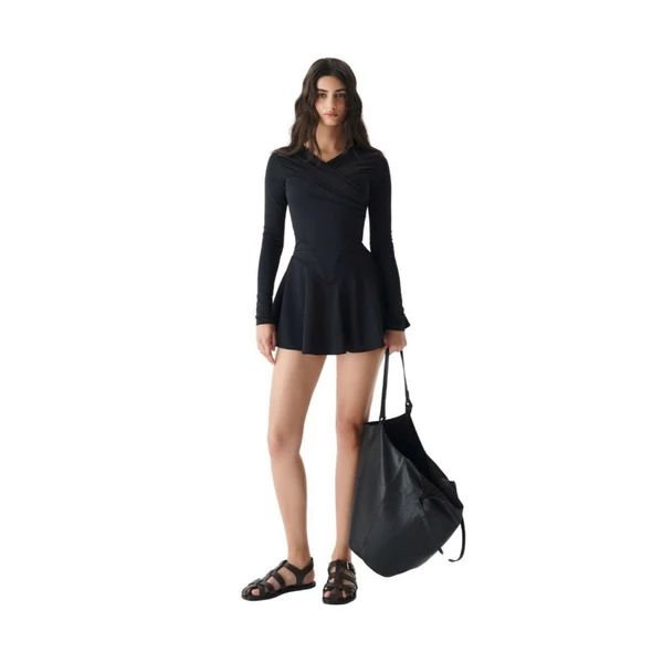 làminapparel - DRAPED MOVEMENT DRESS