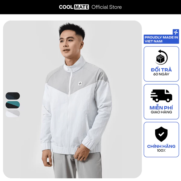 Áo khoác WindBreaker Nylon Taslan cản gió, trượt nước Coolmate