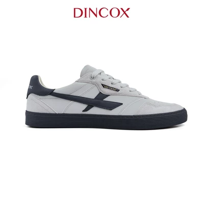 Giày Sneaker Nam Nữ DC48 SMOKE DRIFT Dincox Shoes Đế Bằng - Da phối Suede Cao Cấp