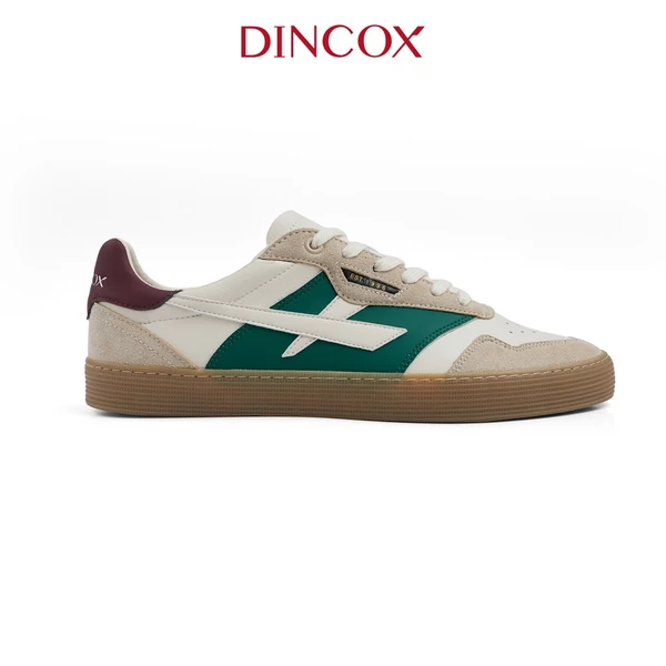 Giày Sneaker Nam Nữ DC48 URBAN MOSS Dincox Shoes Đế Bằng - Da phối Suede Cao Cấp