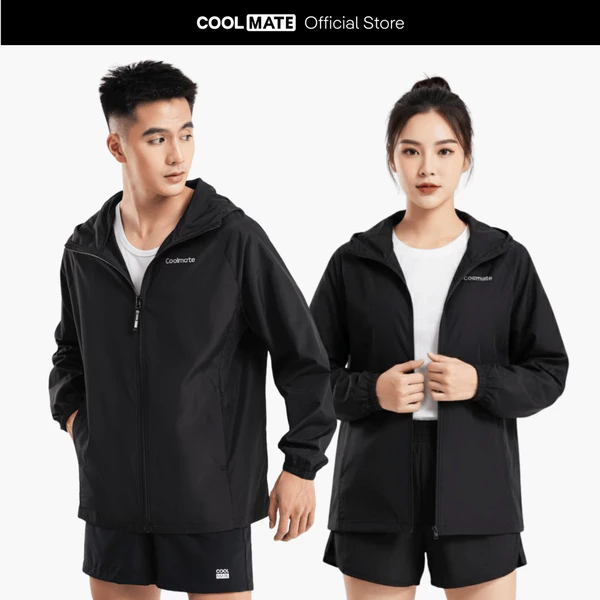 Áo khoác gió nam nữ unisex daily wear siêu nhẹ, trượt nước và chống tia UV Coolmate