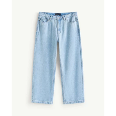 Quần Jeans Nam Thêu Nhỏ Form Straight - Routine 10F25DPA005