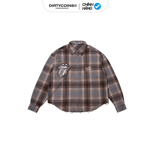 Áo Khoác DirtyCoins Flannel Western Rivet