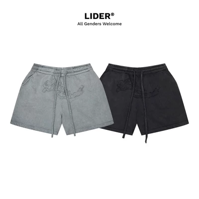 Quần Shorts Nỉ Dày Dặn Thêu Logo LIDER OUTSIDER SWEATSHORTS