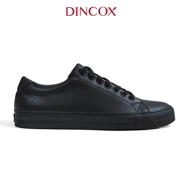 Giày Da Nam Sneaker D20 Black DINCOX Năng Động Cá Tính