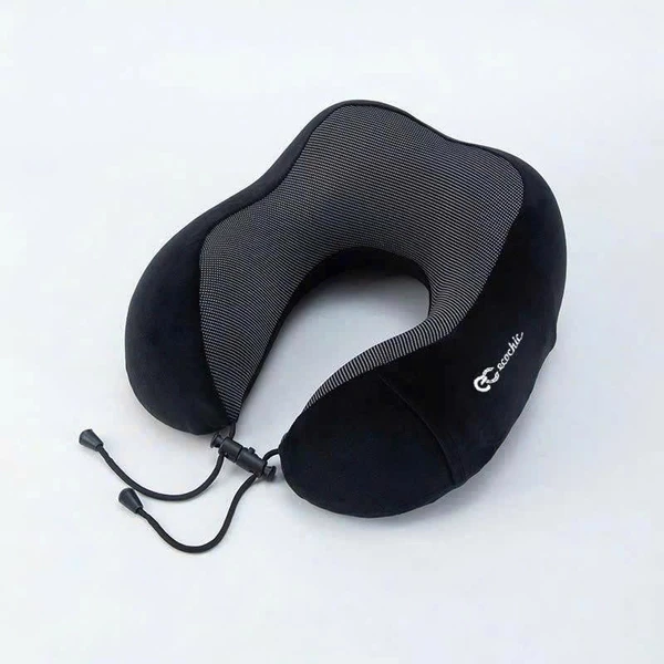 Gối Cổ Chữ U Ecochic Cao Cấp - Gối Kê Cổ Du Lịch Chống Mỏi Cổ Vai Gáy, Cao Su Non Êm Ái Dùng Cho Văn Phòng A980