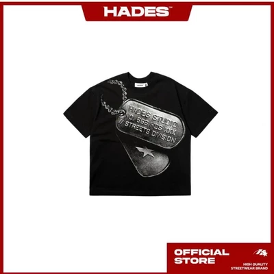 HADES ENLISTED TEE - ÁO THUN UNISEX - HADES BRAND CHÍNH HÃNG - BLACK