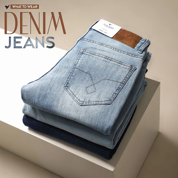 Quần Jeans nam TORANO dáng basic Slim Co Giãn Tốt, Không Bai Xù, Bền Màu, Phom Trẻ Trung FABJ017