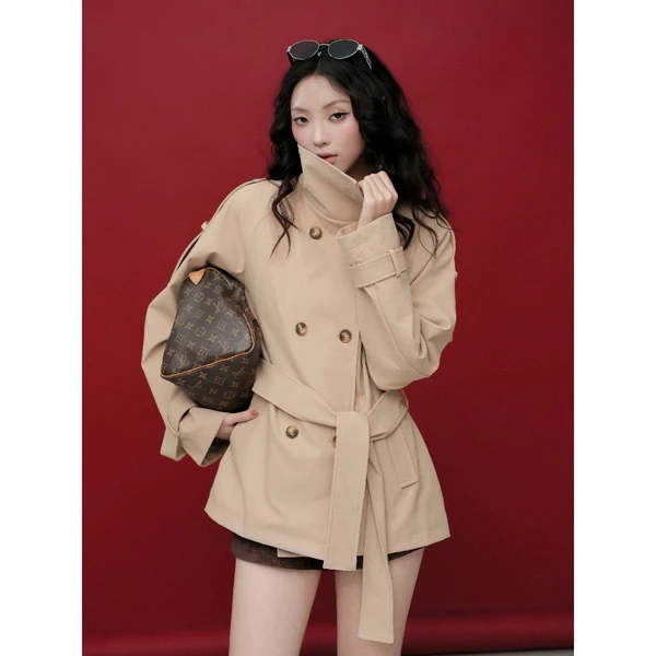 KIDO - Áo khoác mangto phối belt MORI JACKET