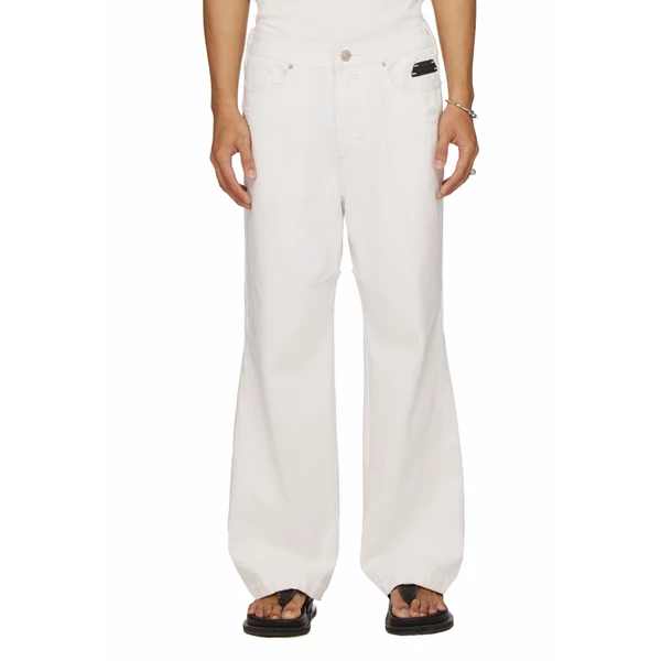 Quần jean trắng ống suông Beuter - BEUTER® STRAIGHT JEANS - OFF-WHITE