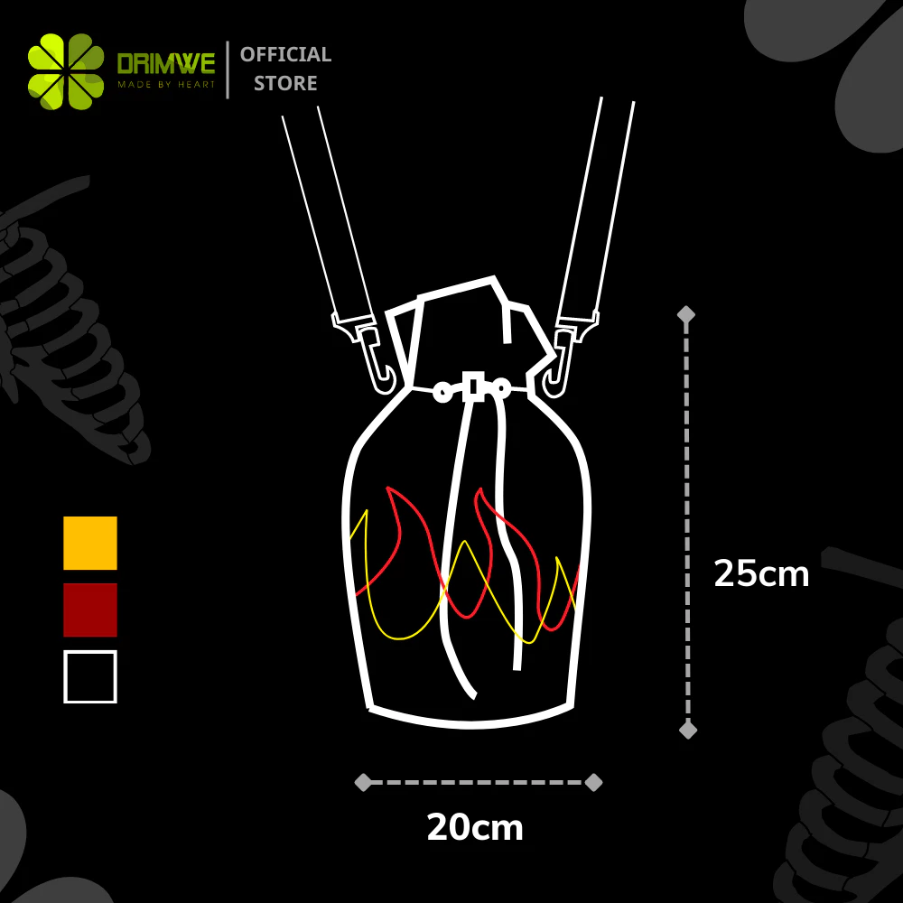 Túi Đeo Chéo Unisex Mini Local Brand Chính hãng DRIMWE Firebag