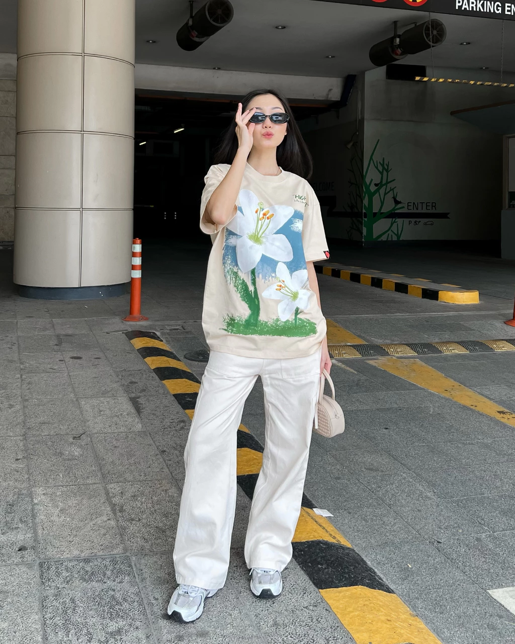 Áo Thun LILIUM Tay Lỡ Unisex Nam/Nữ BEGIE Cổ Tròn - HIGHCLUB Brand Chính Hãng