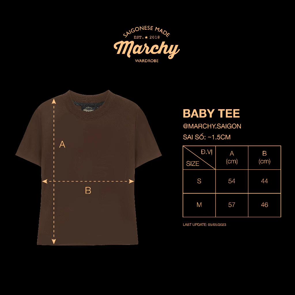 MARCHY - GENOS BABY TEE - Áo thun nữ