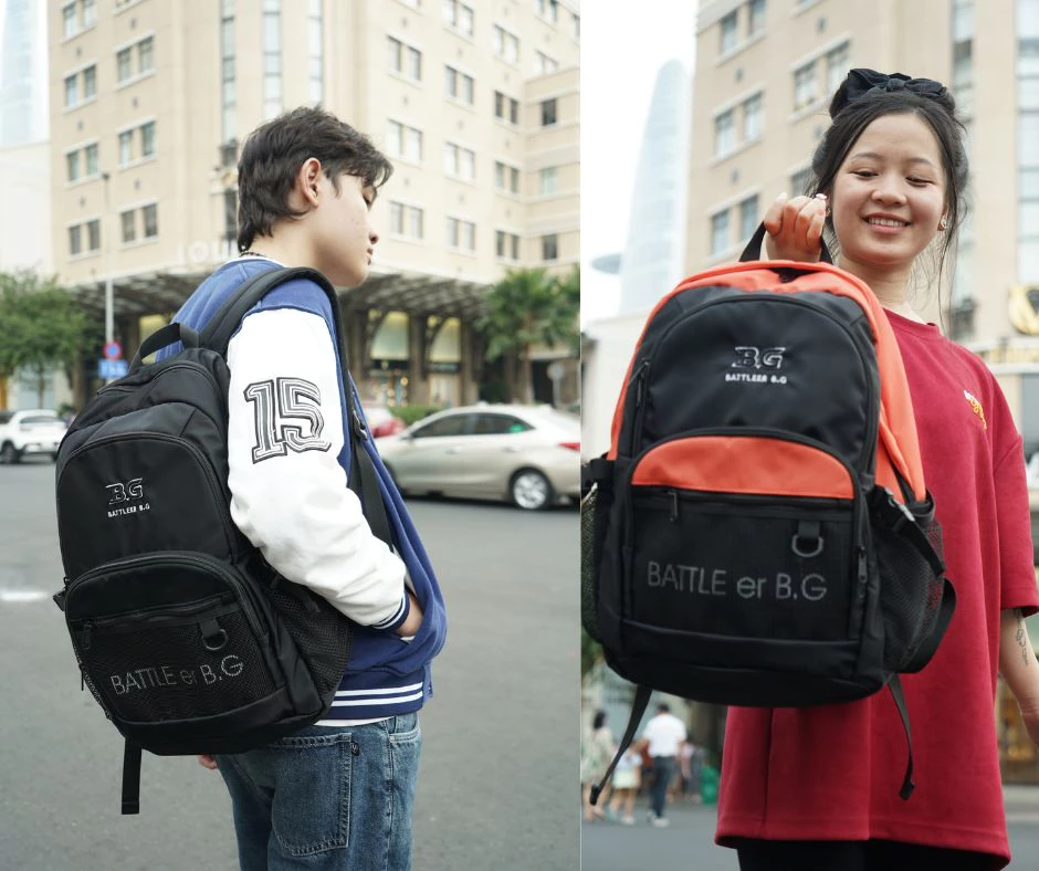Balo BATTLE ER B.G mẫu x007 thời trang Unisex Streetwear Backpack